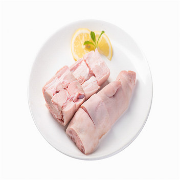 食小易进口猪蹄块400g/袋*4口感香脆胶质丰富