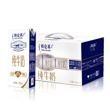 蒙牛 特仑苏纯牛奶（250ml*12）礼盒装