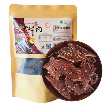 四川凉山州木里县珍充佩风干牛肉 （麻辣）150g