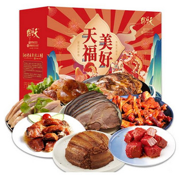 天福号天福美好熟食礼盒2150g