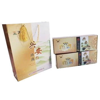黑龙江天锦海拉尔野生白蘑150g*2礼袋装