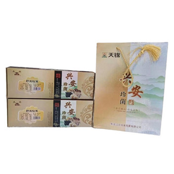 黑龙江天锦海拉尔野生松茸150g*2礼袋装