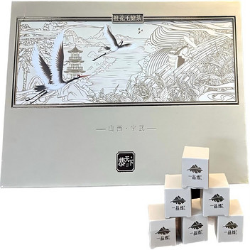 山西宁武县恭天下毛建红茶龙珠礼盒140g（桂花味）