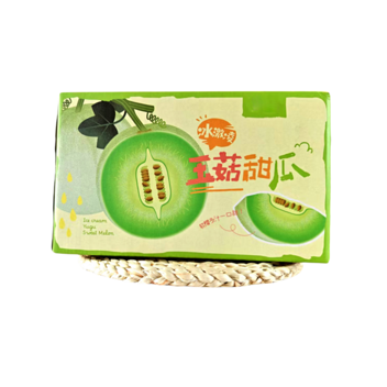 山东玉菇甜瓜8斤彩箱装3-4枚