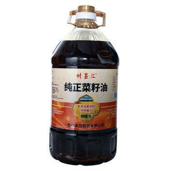 时芸汇非转基因纯正菜籽油5L