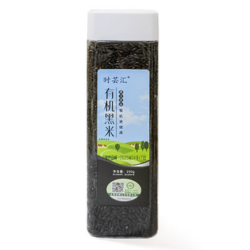 时芸汇有机黑米780g（390g*2）