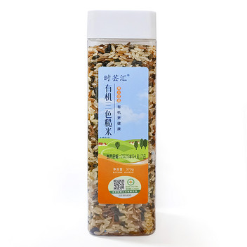时芸汇有机三色糙米740g（370g*2）