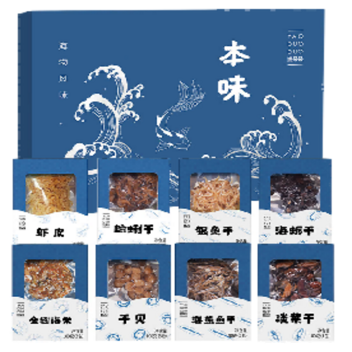 姚朵朵本味海产品礼盒710克