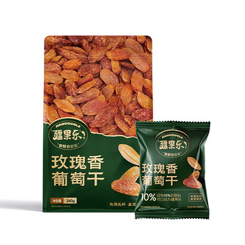 疆果乐玫瑰香葡萄干260g