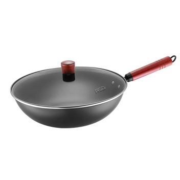 爱仕达锅具家居系列炒锅CF32B6TG带盖32cm