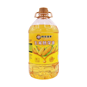 邻家饭香压榨一级玉米胚芽油4L/桶非转基因LJFX129