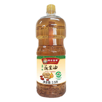 邻家饭香压榨一级花生油LJFX141 兰考花生2.5L/瓶