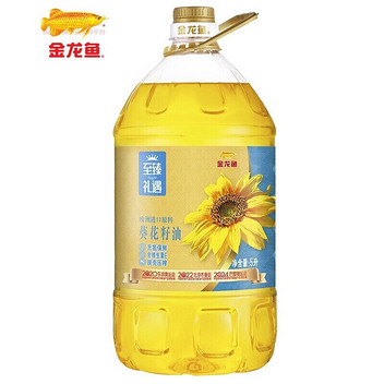 金龙鱼至臻礼遇葵花籽油5L(脱壳压榨)