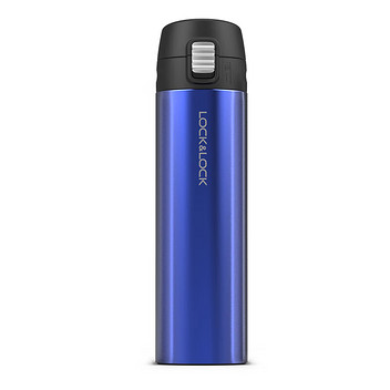 乐扣乐扣缤纷弹跳盖保温杯LHC3222GPK蓝色390ml