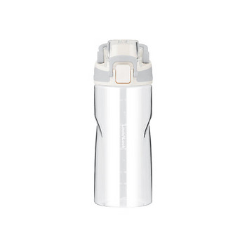 乐扣乐扣人鱼线塑料运动水杯ABF796白色520ml