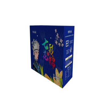 七彩花糥玉米(礼盒箱）2KG