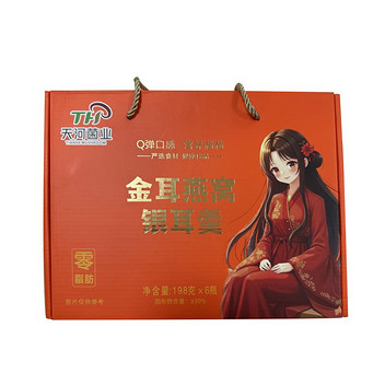天河菌业 金耳燕窝银耳羹198g*6瓶