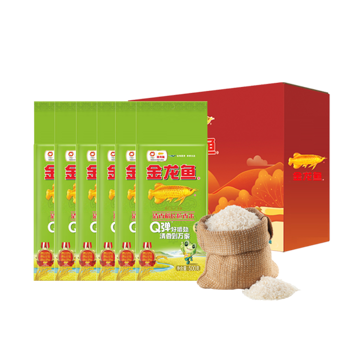 金龙鱼长粒香大米专属礼盒A3kg（6袋）