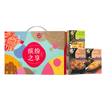 十月初五缤纷之享澳门风味什锦糕点礼盒A316g