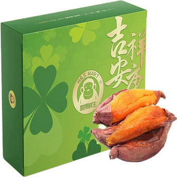 山东烟薯25号5斤礼盒装单果150克-200克