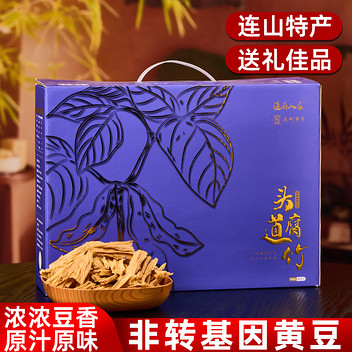 连府人家 头道腐竹礼盒400克