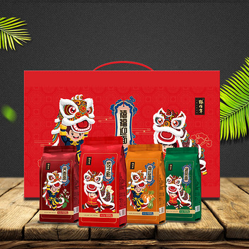 粮佰年禧福迎面面粉礼盒1kg*4