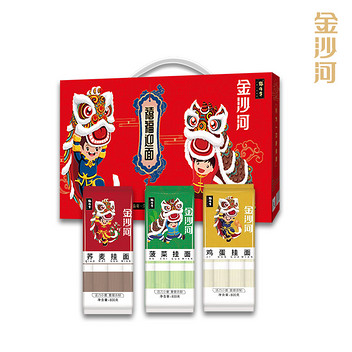 粮佰年禧福迎面四色面条礼盒2.4kg