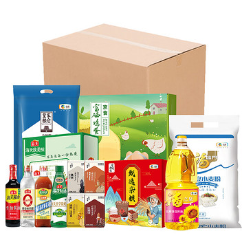 京食米面粮油蛋奶套装B1