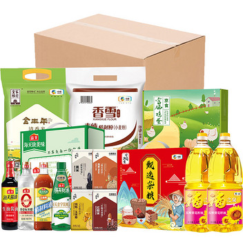 京食米面粮油蛋奶套装B2