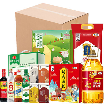 京食米面粮油蛋奶套装D1