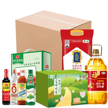 京食米面粮油蛋奶套装D2