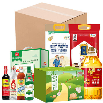 京食米面粮油蛋奶套装E
