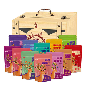 京食缤纷果韵1470g坚果礼盒E1