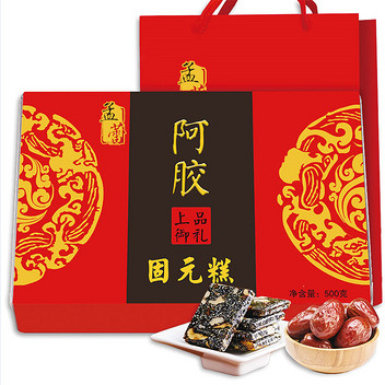 孟蕾上品御礼阿胶固元糕礼盒500g