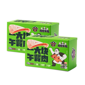 慢慢不慢一大块午餐肉320g*2