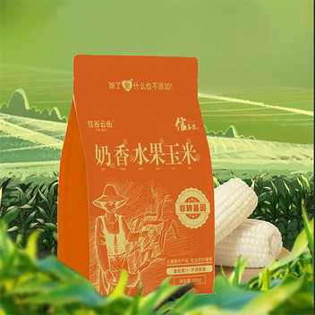 奶香水果玉米段（彩袋）600克