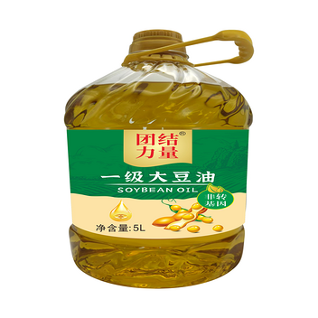 平山县团结力量非转大豆油5L