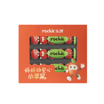 新西兰进口乐淇火箭筒小苹果465g*3筒礼盒装