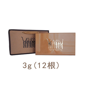 灵味小仙26年虫草礼盒1180型3g（12根）
