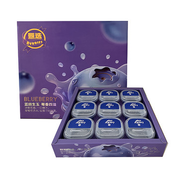 信谷云田云南花香蓝莓18+ （100克X9桶）