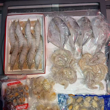 渤海湾原产地直捕液氮冷冻海鲜D套餐6580g