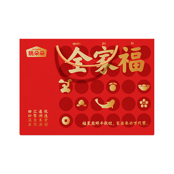 姚朵朵全家福菌菇礼盒639g