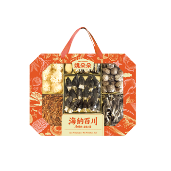 姚朵朵海纳百川菌菇礼盒892g