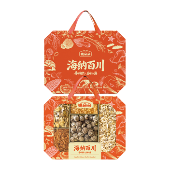 姚朵朵海纳百川菌菇礼盒1076g