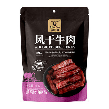 科尔沁精选原切牛后腿风干牛肉458g