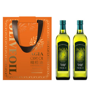 阿茜娅橄榄油750ml*2尊享礼盒