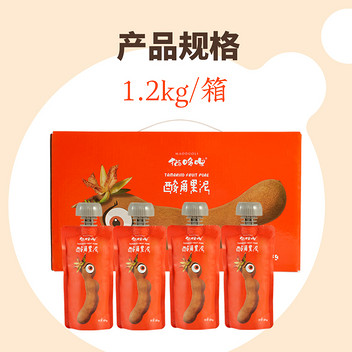 猫哆哩酸角果泥礼盒1200g