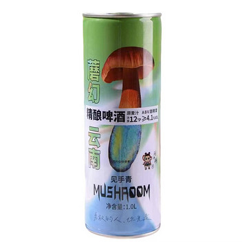 闹江湖 云南特色闹江湖菌菇风味精酿啤酒1L*4/箱