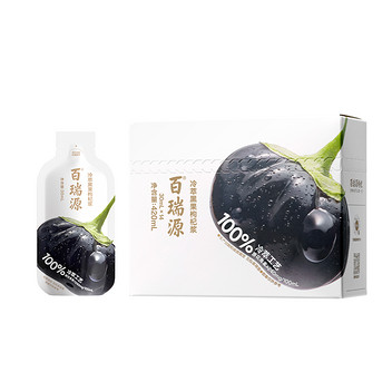 百瑞源冷萃黑果枸杞原浆420ml