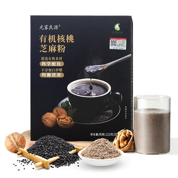 光雾良源有机核桃芝麻粉210g